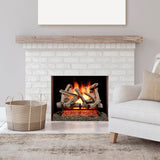 Bluegrass Living Vented Natural Gas Fireplace Log Set - 24 in. Driftwood, 55,000 BTU, Match Light - Model# BVL24-1
