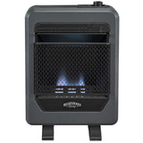 Bluegrass Living Propane Gas Vent Free Blue Flame Gas Space Heater With Base Feet - 10,000 BTU, T-Stat Control - Model# B10TPB-B