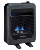 Bluegrass Living Natural Gas Vent Free Blue Flame Gas Space Heater With Base Feet - 10,000 BTU, T-Stat Control - Model# B10TNB-B