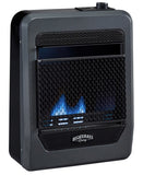 Bluegrass Living Propane Gas Vent Free Blue Flame Gas Space Heater With Base Feet - 10,000 BTU, T-Stat Control - Model# B10TPB-B