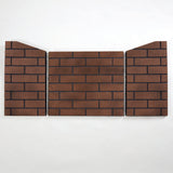 Sandstone Ceramic Fiber Brick Panel for 450 Series Outdoor Fireplace Insert - Model# FLB450-S