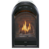 Bluegrass Living Vent Free Natural Gas Fireplace Insert - 10,000 BTU, T-Stat Control, Zero Clearance Design, Ceramic Fiber Brick Liner - Model# B100TN