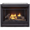 Bluegrass Living Vent Free Natural Gas Fireplace Insert - 26,000 BTU, Remote Control, Zero Clearance Design - Model# B300RTN