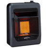 Bluegrass Living Natural Gas Vent Free Infrared Gas Space Heater With Base Feet - 10,000 BTU, T-Stat Control - Model# B10TNIR-B