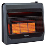 Bluegrass Living Natural Gas Vent Free Infrared Gas Space Heater With Blower and Base Feet - 30,000 BTU, T-Stat Control - Model# B30TNIR-BB