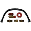 24in. Whisper Free Universal Gas Appliance Hook-up Kit - Black Finish - Model# GLST202-24-TF