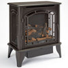 Bluegrass Living Panorama Vent Free Dual Fuel 3-Sided Gas Stove - 23,000 BTU, Remote Control, Black Finish - Model# BTSD23RT