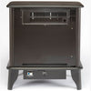 Bluegrass Living Panorama Vent Free Dual Fuel 3-Sided Gas Stove - 23,000 BTU, Remote Control, Black Finish - Model# BTSD23RT