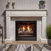 Bluegrass Living Vent Free Dual Fuel Gas Log Set - 24 in. Rustic Oak, 33,000 BTU, Remote Control - Model# B24DR-ES4