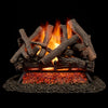 Bluegrass Living Vented Natural Gas Fireplace Log Set - 24 in. Rustic Oak, 55,000 BTU, Match Light - Model# BVL24-3
