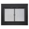 Bluegrass Living Harland Fireplace Glass Doors With Screen, Large - Model# HLFD-LG