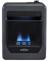 Bluegrass Living Natural Gas Vent Free Blue Flame Gas Space Heater With Base Feet - 10,000 BTU, T-Stat Control - Model# B10TNB-B