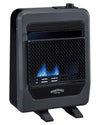Bluegrass Living Propane Gas Vent Free Blue Flame Gas Space Heater With Base Feet - 10,000 BTU, T-Stat Control - Model# B10TPB-B
