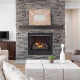 Bluegrass Living Vent Free Natural Gas Fireplace Insert - 32,000 BTU, Remote Control, Zero Clearance Design - Model# B500RTN