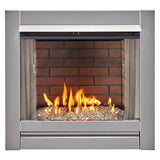 Sandstone Ceramic Fiber Brick Panel for 450 Series Outdoor Fireplace Insert - Model# FLB450-S