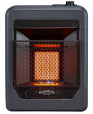 Bluegrass Living Natural Gas Vent Free Infrared Gas Space Heater With Base Feet - 10,000 BTU, T-Stat Control - Model# B10TNIR-B
