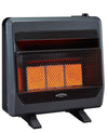 Bluegrass Living Natural Gas Vent Free Infrared Gas Space Heater With Blower and Base Feet - 30,000 BTU, T-Stat Control - Model# B30TNIR-BB