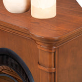Bluegrass Living Vent Free Propane Gas Fireplace System - 10,000 BTU, T-Stat Control, Apple Spice Finish - Model# B100TP-3-AS