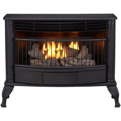Bluegrass Living Vent Free Propane Gas Stove - 25,000 BTU, Remote Cont