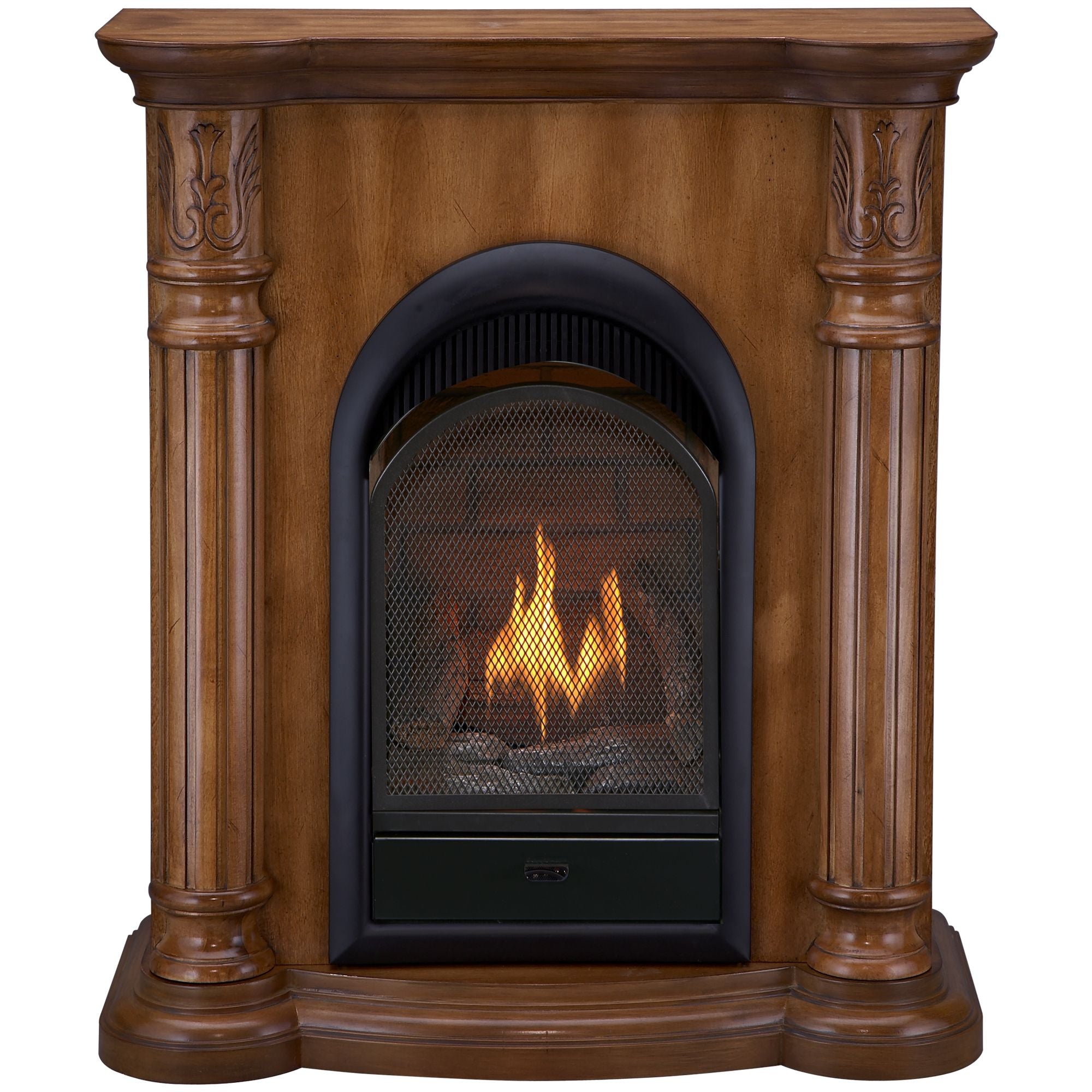 Bluegrass Living Vent Free Natural Gas Fireplace System - 10,000 BTU,