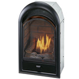 Bluegrass Living Vent Free Natural Gas Fireplace Insert - 10,000 BTU, T-Stat Control,  Zero Clearance Design, Ceramic Fiber Brick Liner - Model# B100TN