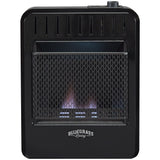 Bluegrass Living Propane Gas Blue Flame Ice House Heater - 10,000 BTU, T-Stat Control - Model# B10TPBF-I