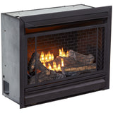 Bluegrass Living Vent Free Natural Gas Fireplace Insert - 26,000 BTU, Remote Control, Zero Clearance Design - Model# B300RTN