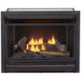 Bluegrass Living Vent Free Natural Gas Fireplace Insert - 26,000 BTU, Remote Control, Zero Clearance Design - Model# B300RTN
