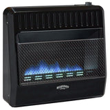 Bluegrass Living Propane Gas Blue Flame Garage Heater - 30,000 BTU, Manual Control - Model# B30MPBF-G
