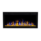 Bluegrass Living Slimline 36 Inch Wall Mount and Recessed Electric Fireplace - Model# BEF-36BIF04