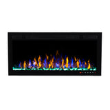 Bluegrass Living Slimline 36 Inch Wall Mount and Recessed Electric Fireplace - Model# BEF-36BIF04