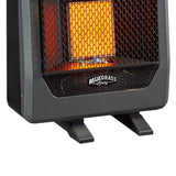 Base Feet For Bluegrass Living MG Style Gas Space Heaters 10,000 BTU and Below - Black Finish - Model# BF0910B-BK