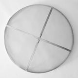 Bluegrass Living 33 Inch Stainless Steel Fire Pit Spark Screen Cover - Model# BSS-33-S