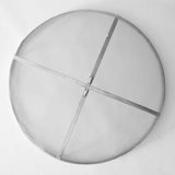 Bluegrass Living 33 Inch Stainless Steel Fire Pit Spark Screen Cover - Model# BSS-33-S