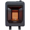 Bluegrass Living Propane Gas Vent Free Infrared Gas Space Heater With Base Feet - 10,000 BTU, T-Stat Control - Model# B10TPIR-B