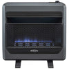 Bluegrass Living Propane Gas Vent Free Blue Flame Gas Space Heater With Blower and Base Feet - 30,000 BTU, T-Stat Control - Model# B30TPB-BB