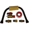 18in. Universal Gas Appliance Hook-up Kit - Black Finish - Model# GLS202-18TF