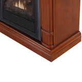 Bluegrass Living Vent Free Propane Gas Fireplace System - 10,000 BTU, T-Stat Control, Walnut Finish - Model# B100TP-3-W