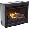 Bluegrass Living Vent Free Propane Gas Fireplace Insert - 26,000 BTU, Remote Control, Zero Clearance Design - Model# B300RTP